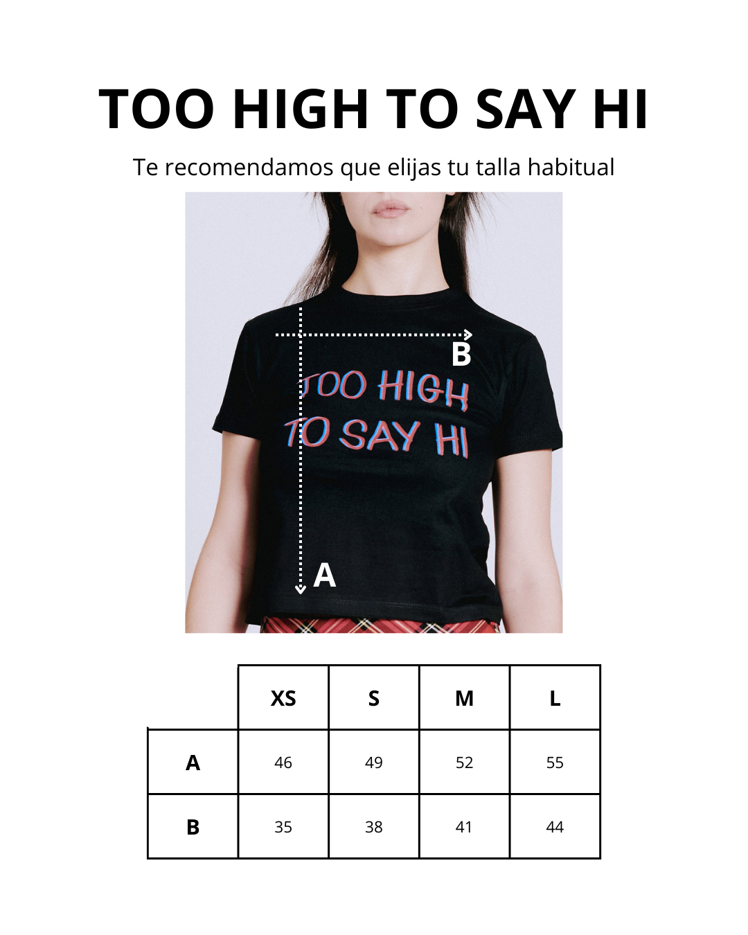 TOO HIGH TO SAY HI